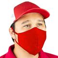 Allpoints Face Masks, 5 Pk Reusabl, Ext: Red, Int: Blue Pk 8014464
